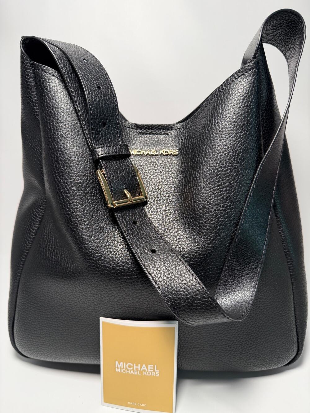 Michael Kors Large Pebbled Leather Hobo Shoulder Bag Style Code 38S5G4IH3T